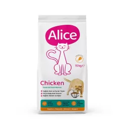 Alice Chicken Tavuk Etli Kedi Maması 15 Kg