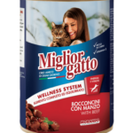 MigliorGatto Biftekli Chunks Kedi Konserve 405gr 24 ADET