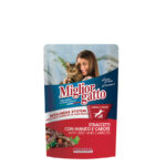 MigliorGatto Biftek & Havuç Parçalı Pouch 100Gr. 24 ADET