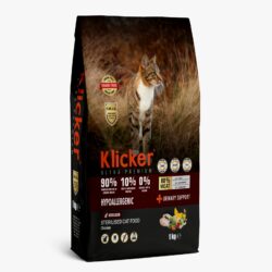 Klicker Tahılsız Ultra Premium Kısırlaştırılmış Kedi Maması Tavuklu 1 Kg