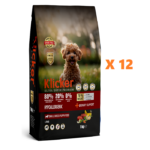 Klicker Taze Etli Tahılsız Ultra Premium Mini Irk Yavru Köpek Maması Kuzulu 12 X 1 Kg