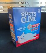 Pet's Clinic Aktif Karbonlu Tozsuz Kutulu Bentonit Kedi Kumu 2X10 Lt - Görsel 3