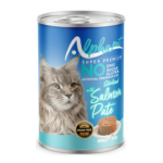 Alphapet Somonlu Ezme/Pate Super Premium Kısırlaştırılmış Kedi Konservesi 400gr x 12 Adet - Görsel 2