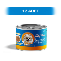 Alphapet Yetişkin Köpek Soslu Gourmet Somonlu 200 grx12 Adet