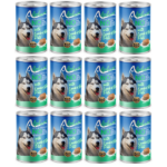 Alphapet Kuzu Etli ve Pirinçli Ezme/Pate Yetişkin Köpek Konservesi 400gr x 12 Adet - Görsel 2