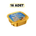 Alphapet Tavuk Etli Ezme/Pate Yetişkin Kedi Konservesi 100gr x 16 Adet