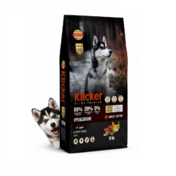 Klicker Tahılsız Ultra Super Premium Yavru Köpek Maması Kuzulu 12 Kg